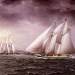 Schooner Race in New York Harbor
